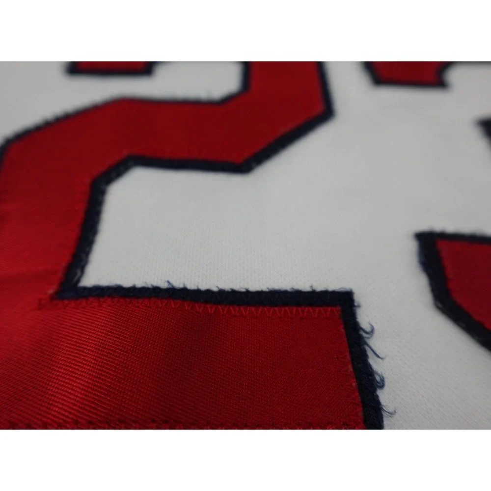 Majestic Baseball Jersey‎ Youth Large White 2011 World Series David Freese 23